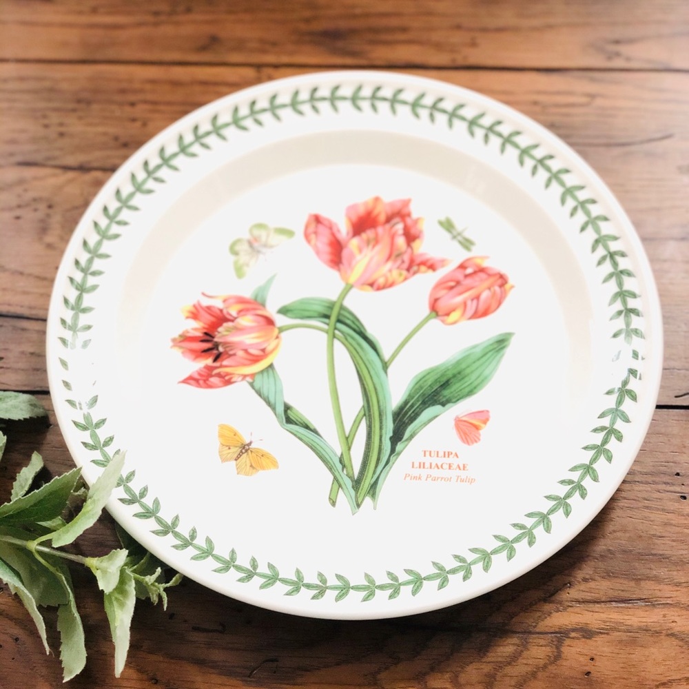 Portmeirion Botanical Garden  Tulipa Dinner Plate